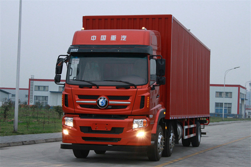 重汽王牌 W5B-H重卡 310马力 6X2 9.7米 国五厢式载货车(CDW5210XXYA1U5)