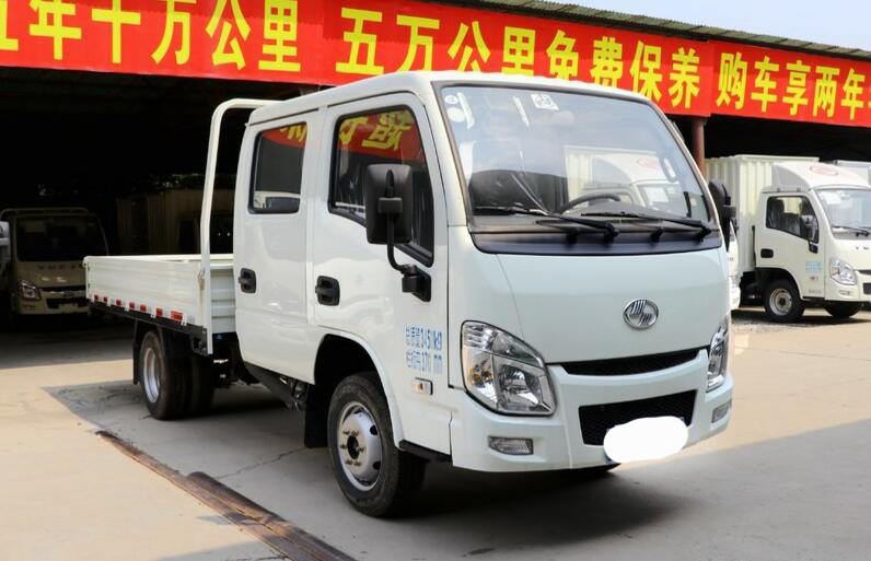 上汽跃进 福运S80 113马力 4×2 国六 双半 栏板载货车 轴距3100mm